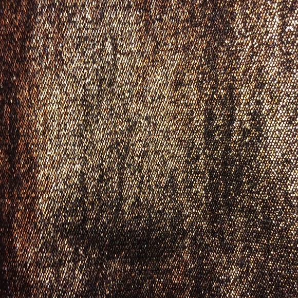 Womens sz 10p gd2 metallic gold jeans - Picture 5 of 6